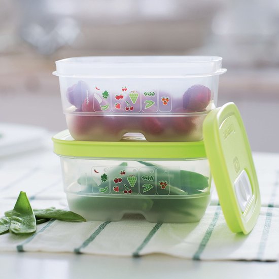 Tupperware FridgeSmart Frischhaltebox 0,38 l – Belüftung/Schiebedeckel – Multi