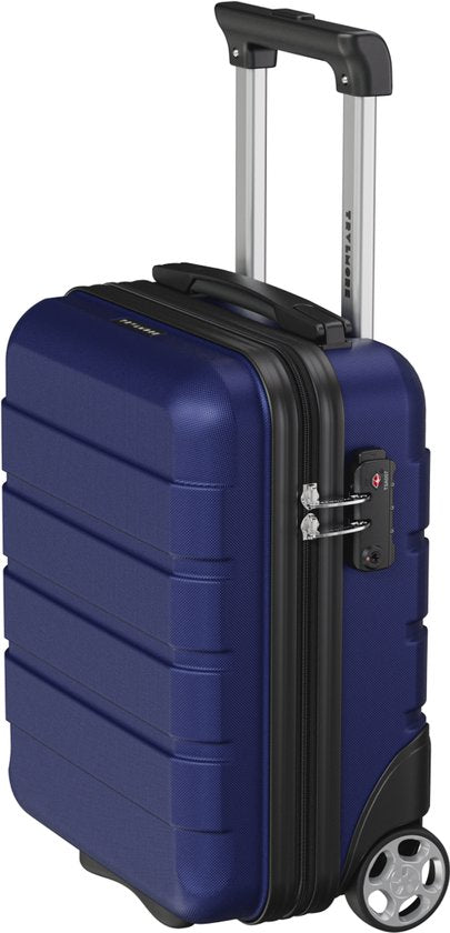 TRVLMORE Handgepäckkoffer – 40 x 30 x 20 cm – Unter-Sitz-Gepäck – 24 l – TSA-Schloss – 2 Rollen – Dunkelblau