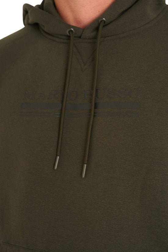 Mario Russo Trainingsanzug Anselm - Hausanzug - Jogginganzug - Hoodie - Armee Grün - XL