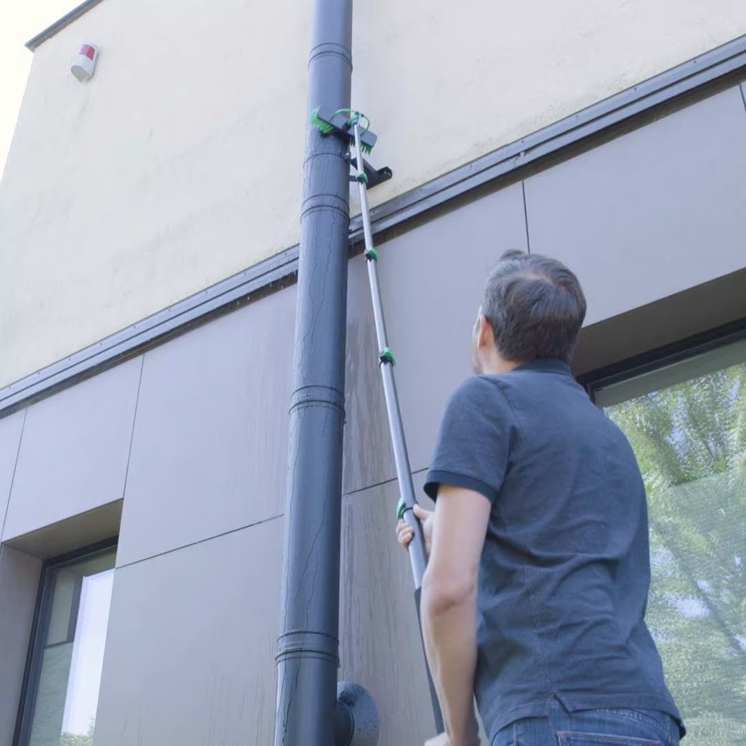Hammersmith AquaClean Deluxe Teleskop-Wassermopp – Ausziehbar und leicht – Inklusive Zubehör – Innovatives Design