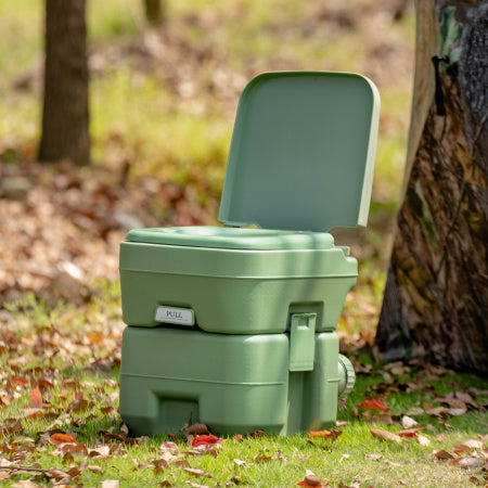 Laodikya Home Camping Toilette Reisetoilette Tragbare Chemische Toilette 20L + 12L