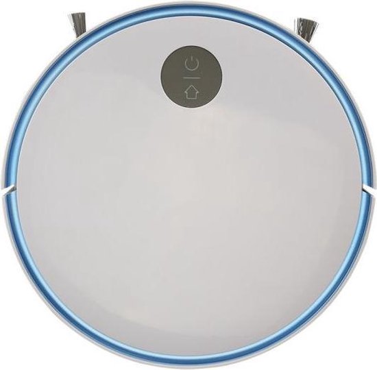 V-tac - Staubsaugerroboter - Steuerbar über Fernbedienung - 65dB - VT-5522 - Weiß/Blau