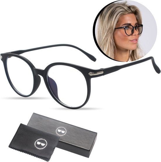 LC Eyewear - Displaybrille - Blaulichtbrille - Unisex - Mattschwarz
