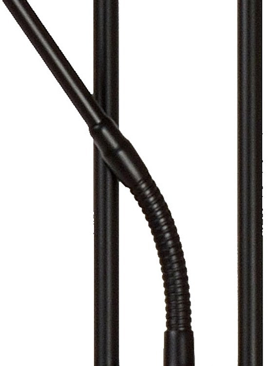 Lucide CHAMPION-LED – Leselampe – Ø 30 cm – dimmbare LED – 3000 K – Schwarz