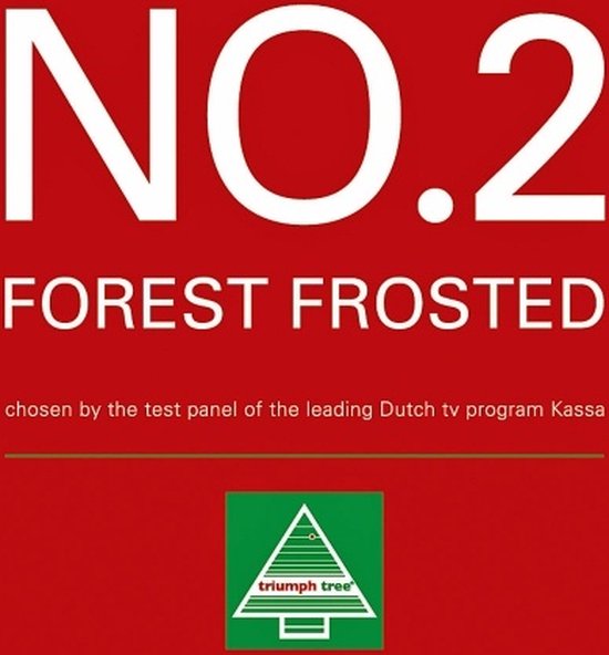 Triumph Tree Forest Frosted Weihnachtsbaum H 155 cm – Weihnachtsdekoration für den Innenbereich mit mattierten Nadeln – Kunstbaum, rund, mit Steckkonstruktion und Klicksystem – Ø 119 cm – Grün