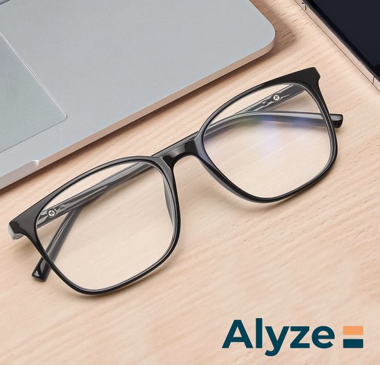 Alyze Blue Light Glasses - Computermonitor - Rezeptfrei mit Filter - Blaulichtbrille