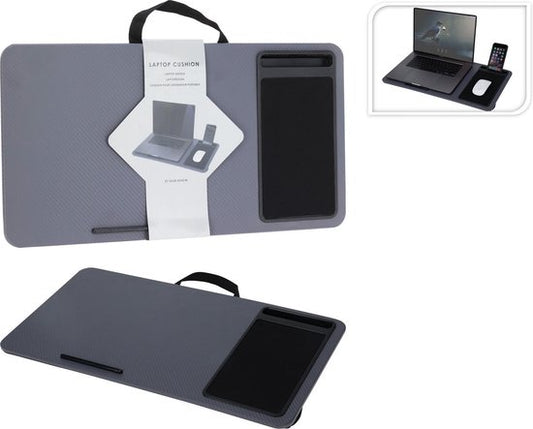 Laptop-Tablett mit Kissen 575x305x40mm - 22,6x12x1,5 Zoll