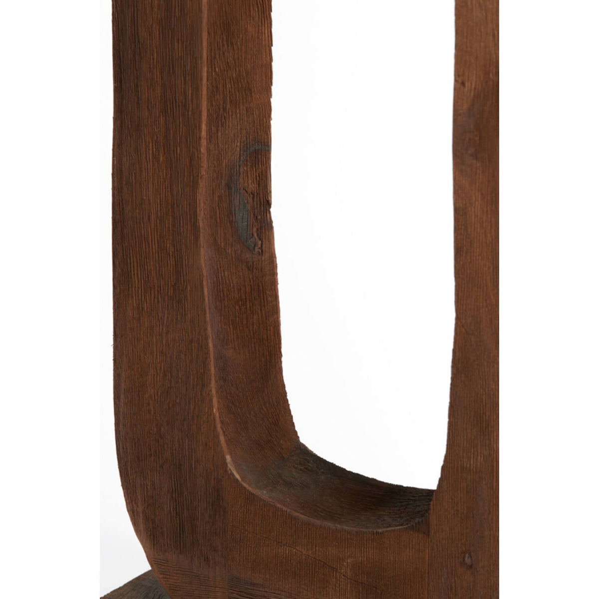 KelAfo Stehlampe – Holz – 38 x 12 x 125 cm – Schokoladenbraun