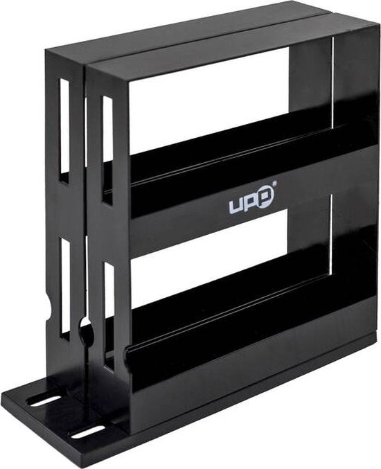 Gewürzregal - 28 x 10 x 27 cm - Schwarz