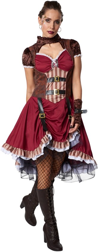 Dressforfun Faschingskostüm Steampunk Edelfrau – Damen – Größe S