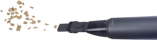 FlinQ Design Handstaubsauger - Staubbuster - Schnurlos - Staubsauger ohne Beutel - Dunkelgrau
