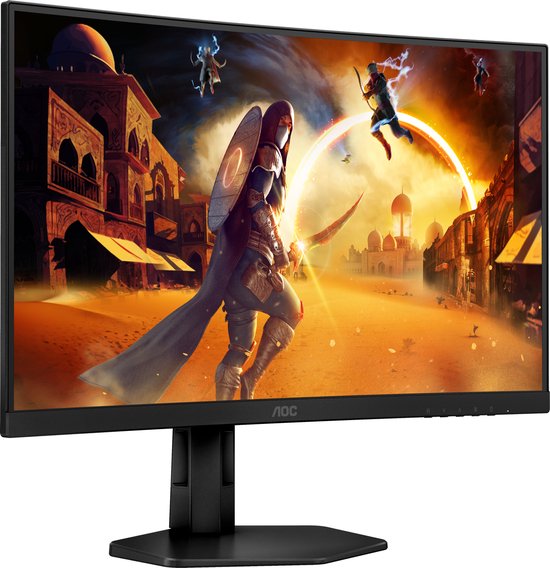 AOC C27G4ZXU – Full-HD-Curved-Monitor – Lautsprecher – USB-Hub – Ergonomisch – 280 Hz – 0,3 ms – 27 Zoll