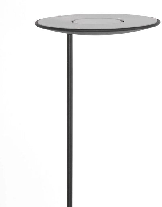 Stehleuchte Zenith LED 1477ZW schwarz, Höhe 185 cm, Material Kunststoff und Metall, schwenkbar, Steinhauer Exclusive