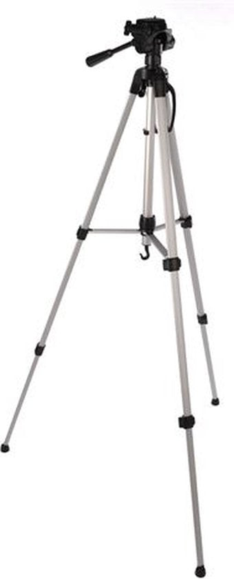 Nest Kamera Stativ mit Kopf Wt-3540 Aluminium 157 cm Silber