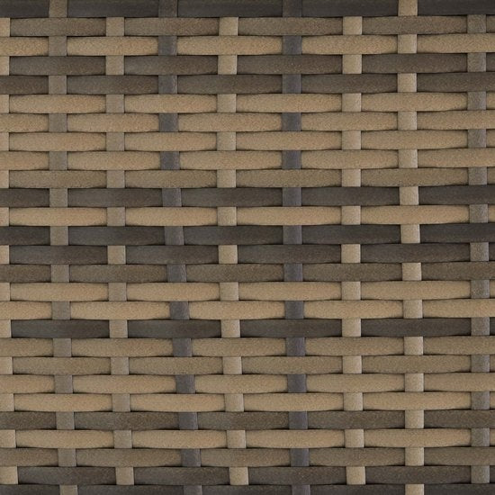 tectake - 2er Set Gartenstühle aus Korbgeflecht - inkl. 2 Sets Kissenbezüge - natur - 404552 - Poly-Rattan