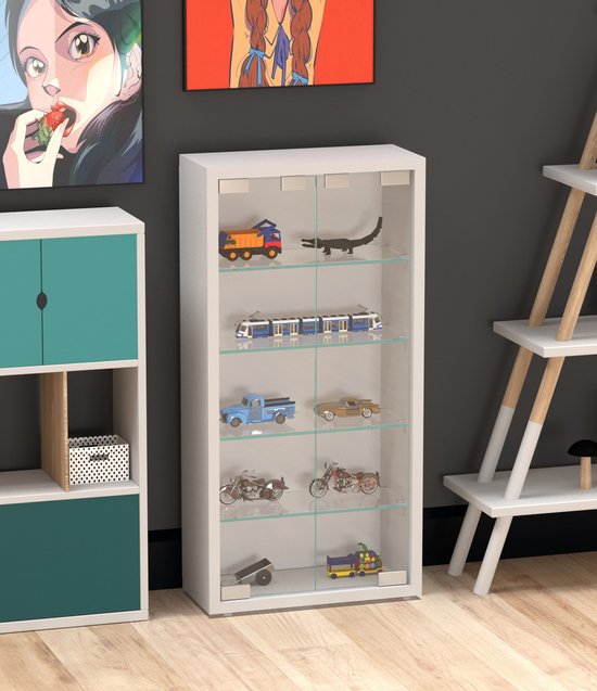 Vitrine stehend hängend Wandvitrine - 40 x 60 x 12 cm