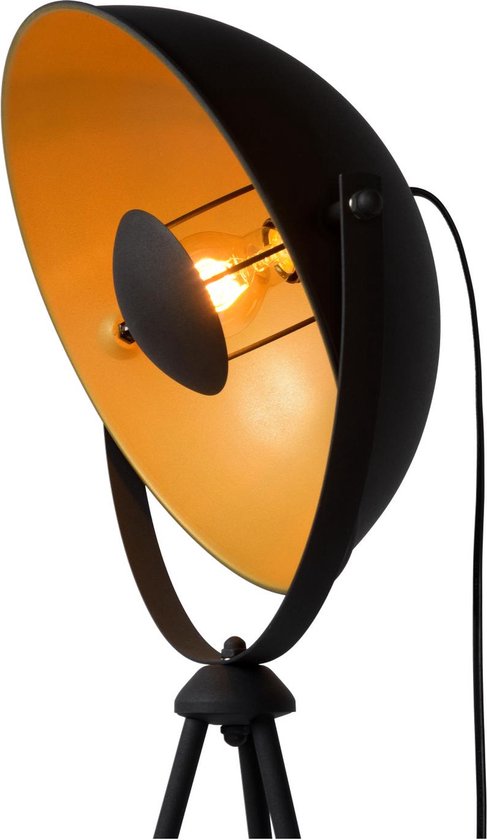 Lucide ALVARO – Stehlampe – 1xE27 – Schwarz