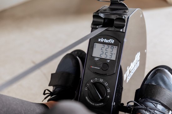 VirtuFit Stroker 100i Rudergerät - Rudergerät - Rudergerät für zu Hause - zusammenklappbar - Rudertrainer - 16 Widerstandsstufen