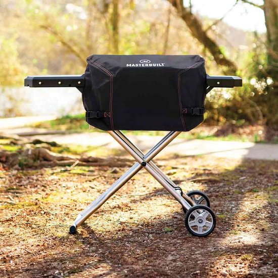 Masterbuilt - Tragbarer Holzkohlegrill mit Wagen