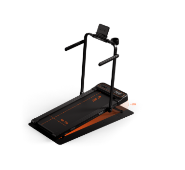 Moov Run Plus Klappbares Laufband – 120 x 44 cm – Automatische Steigung 15 %, bis zu 14 km/h