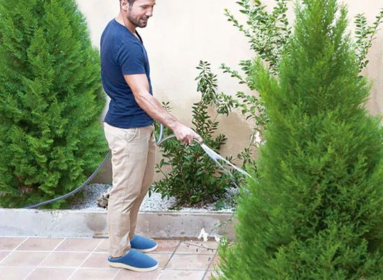 Stepluxe Gel Hausschuhe - Universal Hausschuhe - Größe 43/44 - Blau