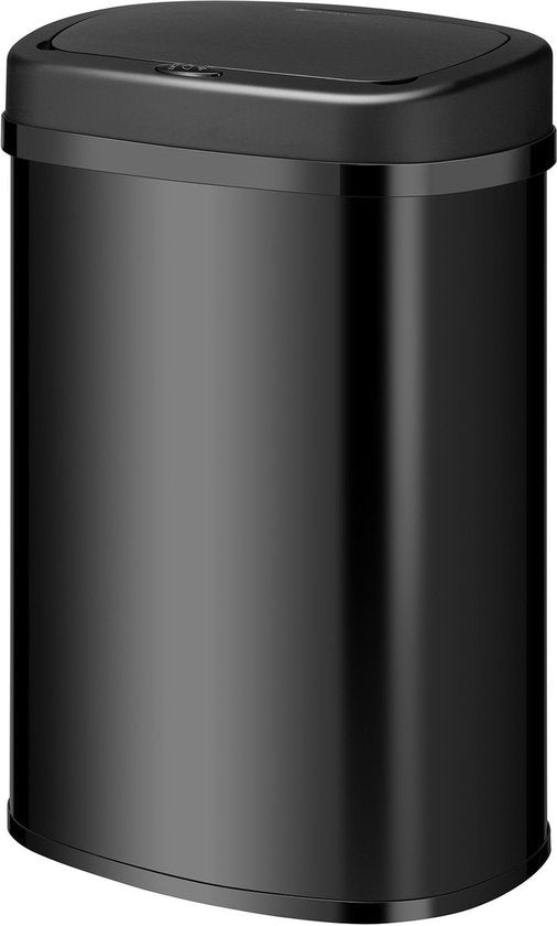 Automatischer Abfallsammler / Abfallsammler / Sensorabfallsammler - 50 Liter - Schwarz - Rechteckig