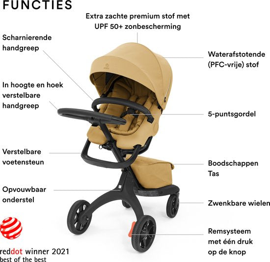 Stokke® Xplory® X Kinderwagen – Golden Yellow