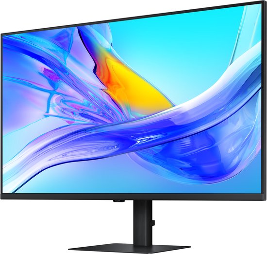 Samsung ViewFinity S8 S80UD - LED-Monitor - Mit KVM-Switch - 37" - 4K UHD - USB-C 90 W - VA-Panel - 350 cd/m² - 5 ms - 60 Hz - HDR10 - Schwarz
