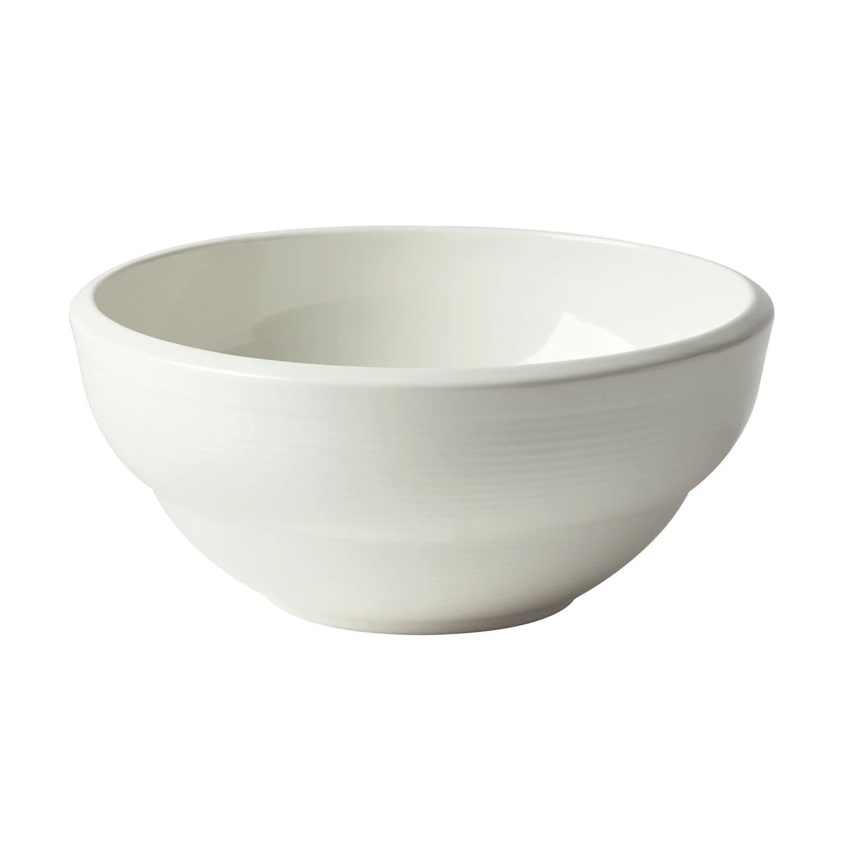 Jiwoo ZEN Suppentassen, 6er-Set – 20 cm (8 Zoll) – Weiß