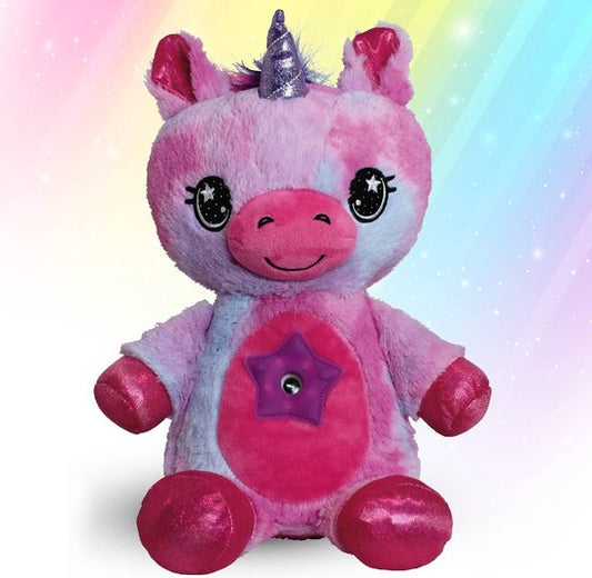 StarBelly Dream Lites – Magisches Einhorn – Kuscheltier – Sternenprojektor – Nachtlicht – Kinder