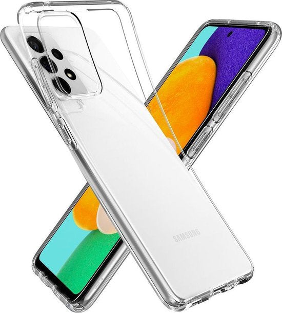 Spigen Liquid Crystal Backcover geeignet für Samsung Galaxy A72 Hülle - Transparent