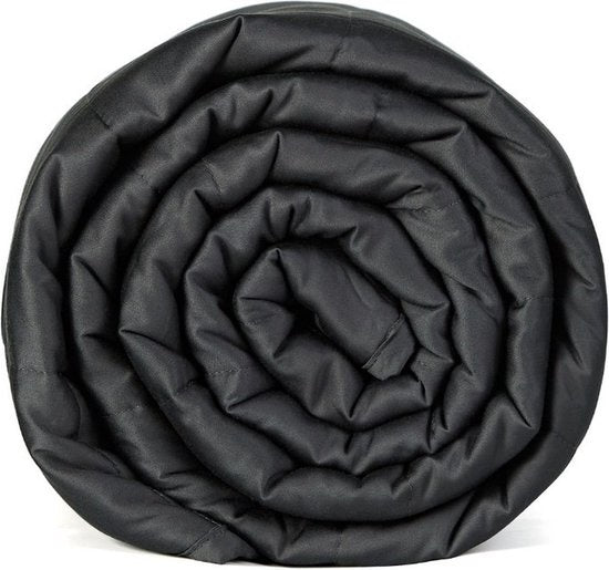Calmzy Bamboo weighted blanket 9 KG - Beschwerte Decke - 150 x 200 cm - Dunkelgrau