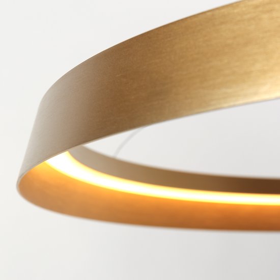 Steinhauer - Pendelleuchte - Ringlux - gold - Metall - Ø 60cm - LED - 3692GO