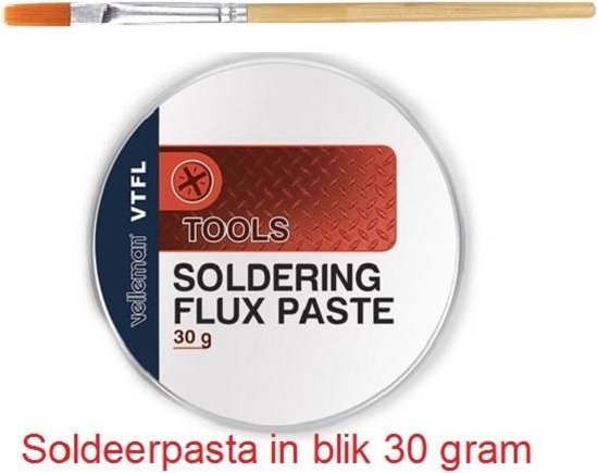 Velleman Lötpaste, transparent, 30 g
