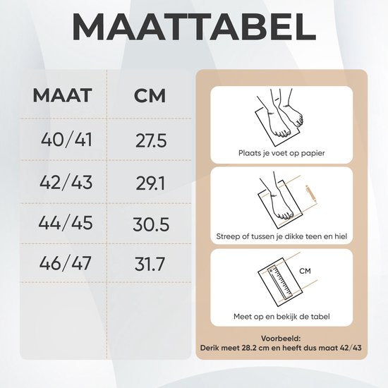 Hausschuhe Herren - Hausschuhe - Größe 44/45 - Grau - Rutschfest - Comfeet