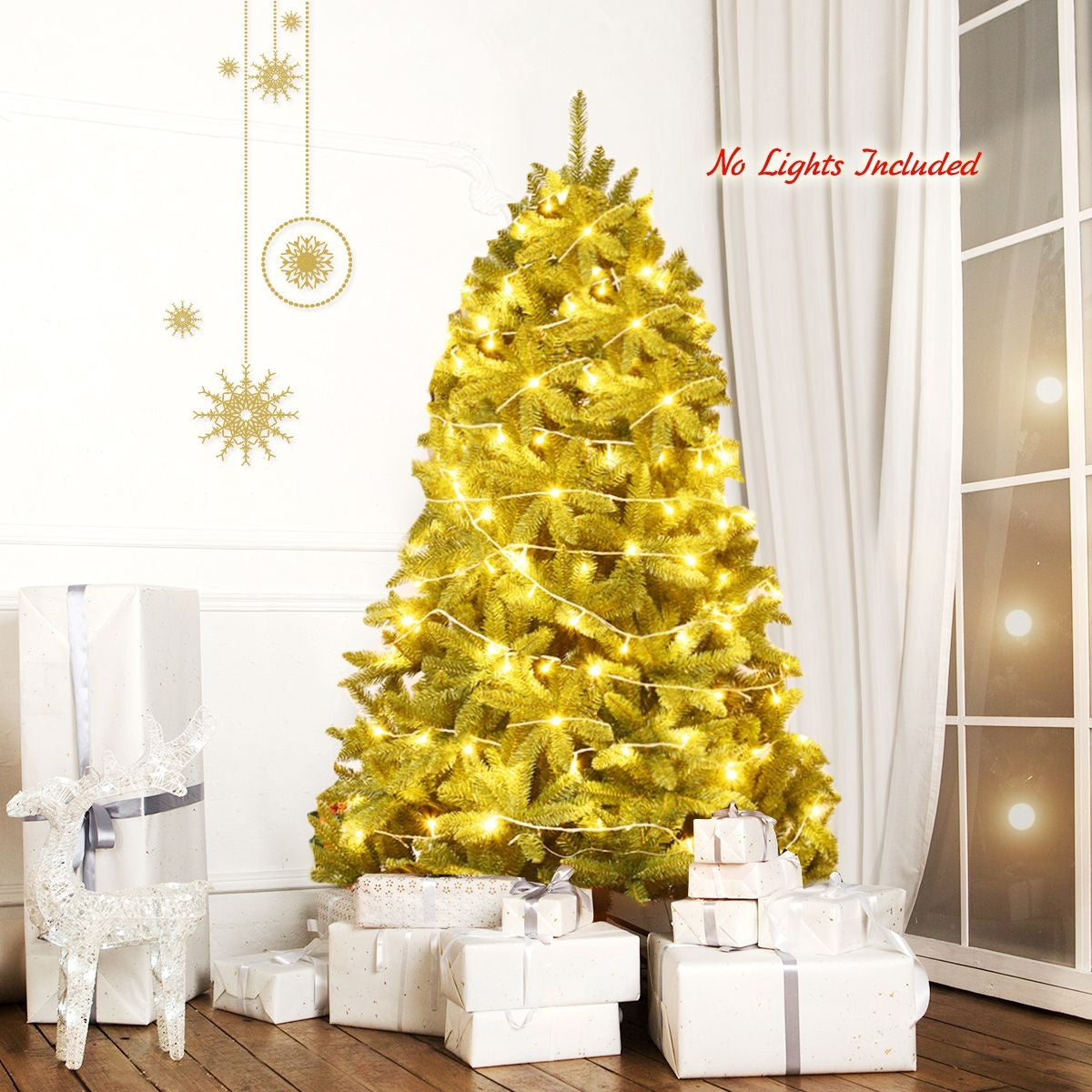 Coast 180 cm Künstlicher Weihnachtsbaum Weihnachtsbaum PVC Nadeln Kunst Baum Grün