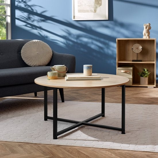 tectake - Couchtisch Aberdeen industrial hellbraun - 404343