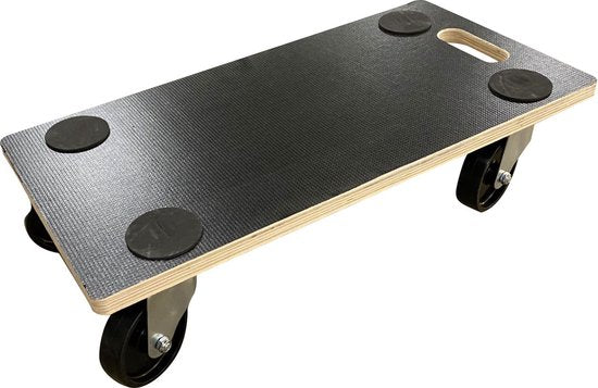 T4all Transporthilfe – Möbelroller – „Hündchen“ / Trolley – 58 x 30 cm – 300 kg Tragkraft