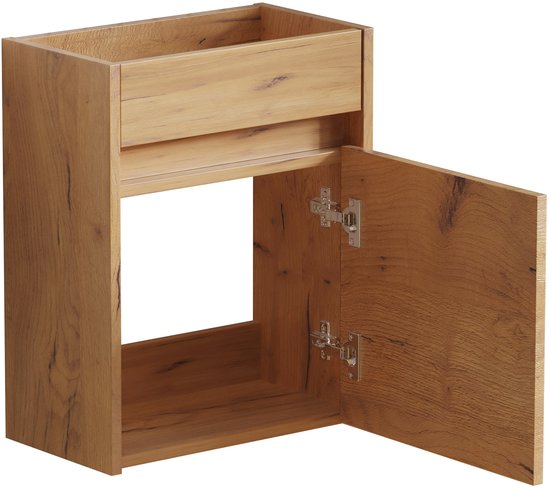 VDD – WC-Schrank – WC-Schrank ohne Waschbecken – WC-Schrank aus Eiche – Waschbeckenunterschrank – Waschbeckenunterschrank