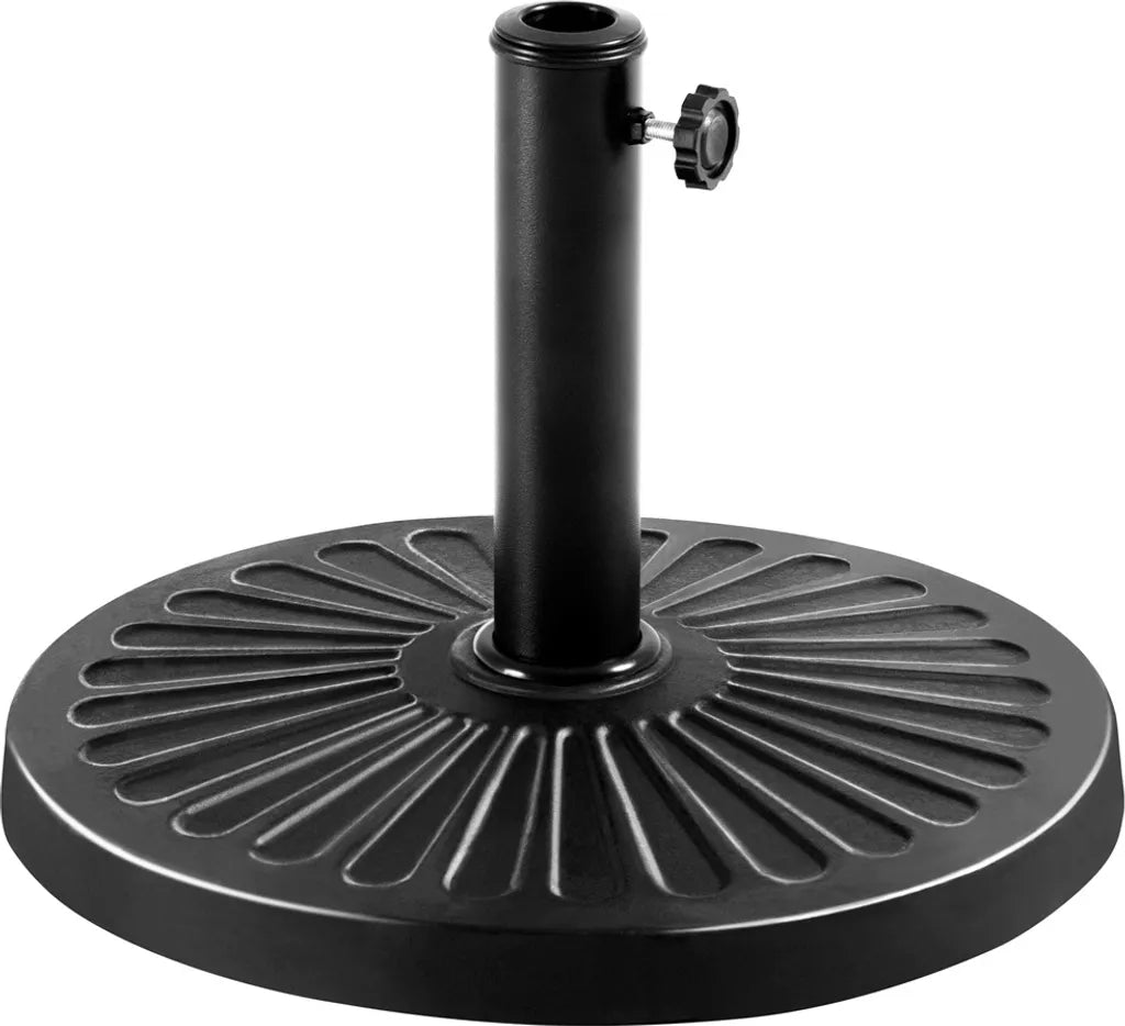 Yaheetech Sonnenschirmfuß - Rund - 46x46x34 cm - 10 kg - Schwarz