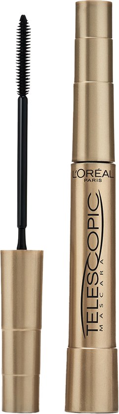 L’Oréal Paris Telescopic Mascara – Mascara für sichtbar längere Wimpern – Volumen ohne Klümpchen – Schwarz – 8 ml