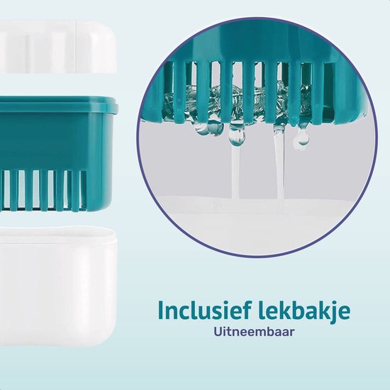 Prothesentray - Bracket-Tray - Inkl. Tropfschale - Für - Zahnspange - Zahnersatz - Prothese - Bracket-Tray - Bracket-Box - Tablett