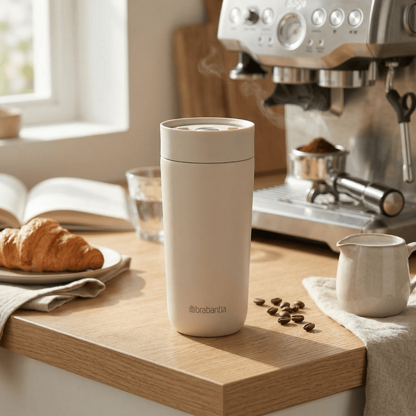 Brabantia Kaffeetasse Thermosbecher 330 ml – 7,5 x 17,3 cm