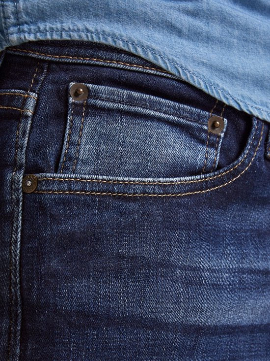 JACK&JONES JJICLARK JJORIGINAL JOS 278 Herren-Slim-Fit-Jeans – Größe 40