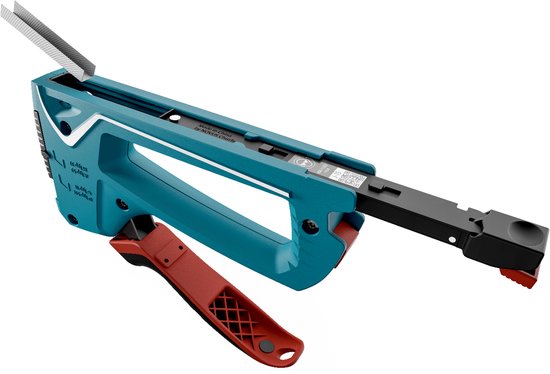 Novus Handtacker J-15 – Tacker – für Klammern der Typen A, D, H und G – zum Befestigen von u. a. Textilien, Leder, Folien, Papier, Kork und weichen Kunststoffplatten
