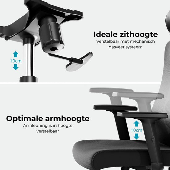 Organess® Ergonomischer Bürostuhl - Office Gaming Chair - Bürostühle für Erwachsene - Game Gaming Chair - Max. 150 kg