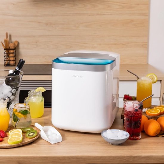 Cecotec Chillin` Ice 1500 Eismaschine, 150 W, tägliche Produktionskapazität 15 kg, Touch-Display, Steuerung per App, Kontrollfunktion