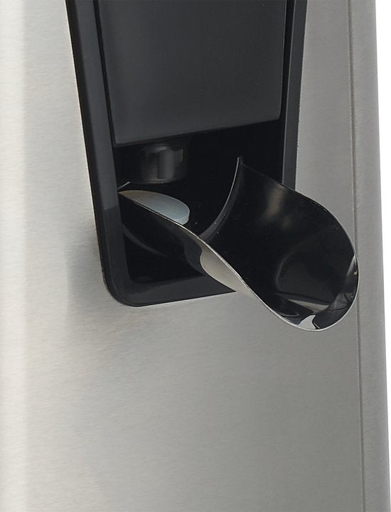 Tristar Elektrische Zitruspresse – CP-3009 – 350 W – inkl. 2 Presskegel, Fruchtfleischfilter, Tropfstopp, Presshebel – Edelstahl