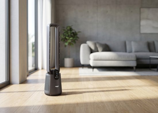 Lifenaxx LX-079 blattloser Ventilator – Höhe 92 cm – Fernbedienung