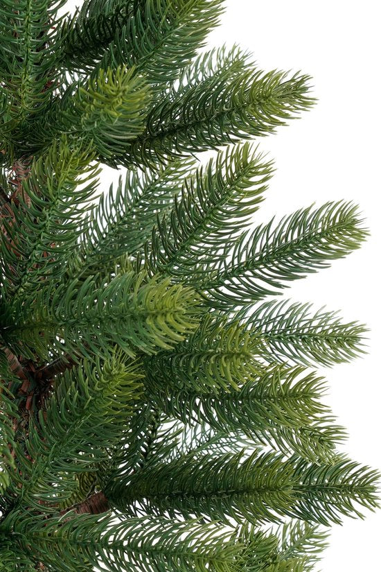 Black Box Trees Nagoya Kunstweihnachtsbaum H120 x Ø50 cm – Weihnachtsbaum für den Innenbereich – Kunstbaum mit 212 PE-Tannenzweigen – Schlankes Modell Ø60 cm – Grün